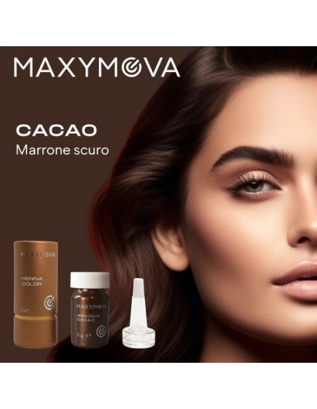 MAXYMOVA Henna Brow Color Cacao  Tinte Semipermanente de Cejas con Henna