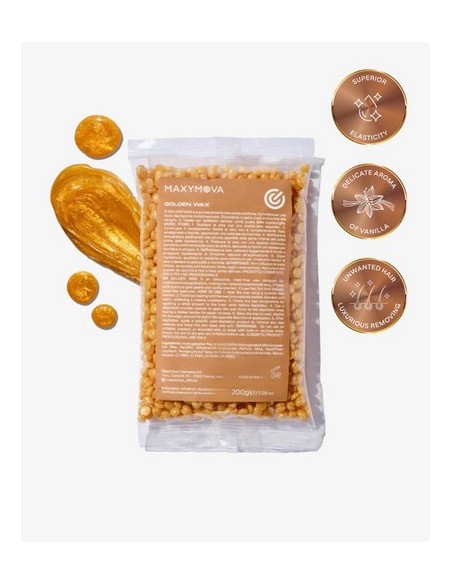 Golden Wax MAXYMOVA  Cera elástica dorada sin colofonia