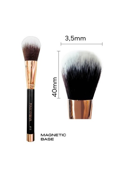 Pincel Magnético Nº13 MAXYMOVA  Colorete e Iluminador
