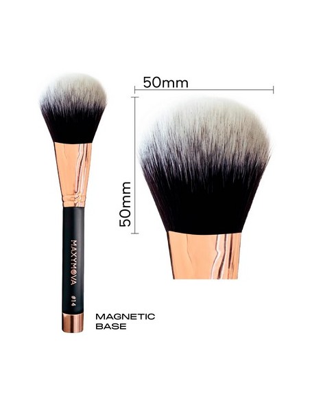 Pincel Magnético Nº14 MAXYMOVA  Bronceador y Polvos