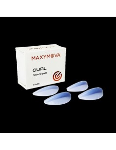 CURL Silicone Eyelash Shields MAXYMOVA  Índigo Glitter (4 Pares)