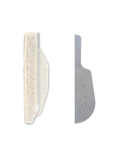 Universal Glittery Transparent Shields  8 pares