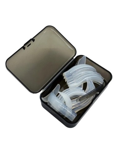 Universal Glittery Transparent Shields  8 pares