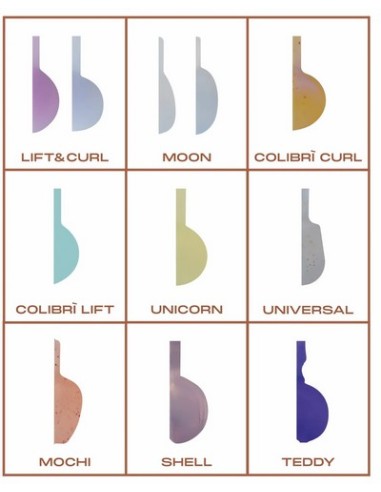 TEDDY Ultra-Sticky Silicone Lash Lift Pads  5 Pares