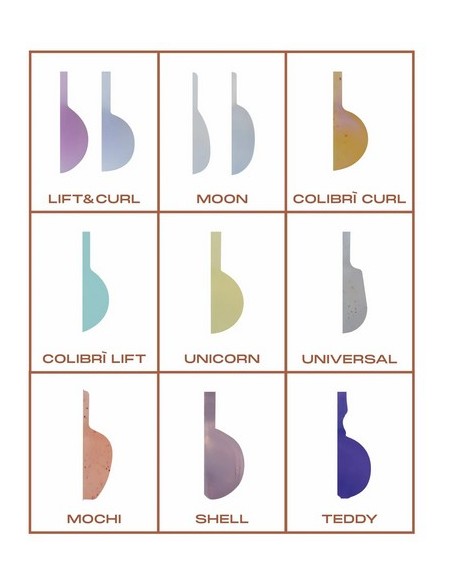 TEDDY Ultra-Sticky Silicone Lash Lift Pads  5 Pares