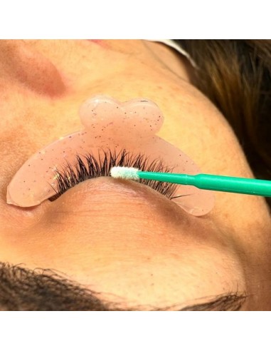 Silicone Protective Pads Glitter  Sparkle Underlashes Pads