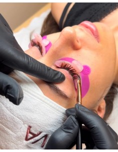 Silicone Protective Pads Glitter  Sparkle Underlashes Pads