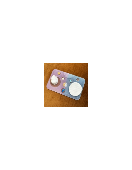 LamiPad Colibri MAXYMOVA  Paleta de Silicona 8 ranuras