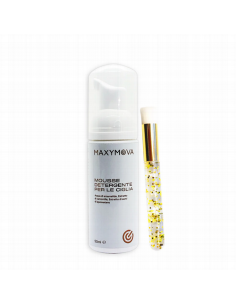 MAXYMOVA Cleansing Mousse 50 ml   Limpieza Suave para Pestañas, Cejas y Rostro