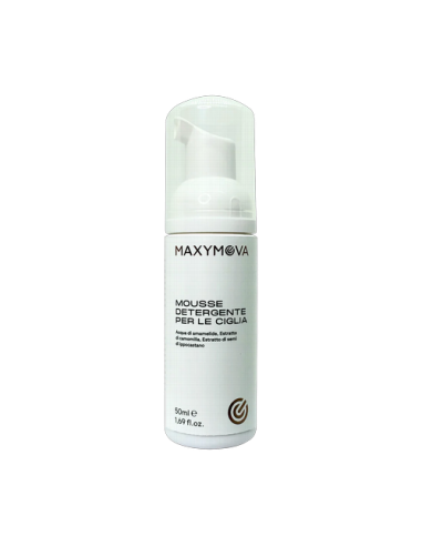 MAXYMOVA Cleansing Mousse 50 ml   Limpieza Suave para Pestañas, Cejas y Rostro