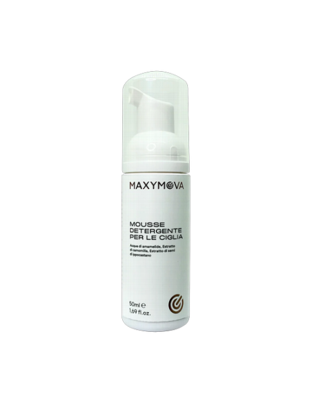 MAXYMOVA Cleansing Mousse 50 ml   Limpieza Suave para Pestañas, Cejas y Rostro