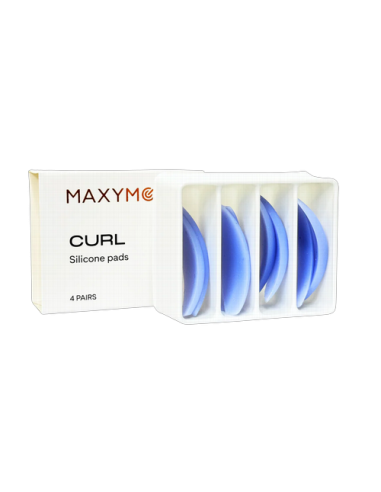 LIFT Silicone Eyelash Shields MAXYMOVA  Morado Glitter (4 Pares)