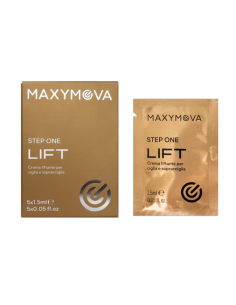 MAXYMOVA Step 1  LIFT | Laminación Cejas y Pestañas | 5 Monodosis