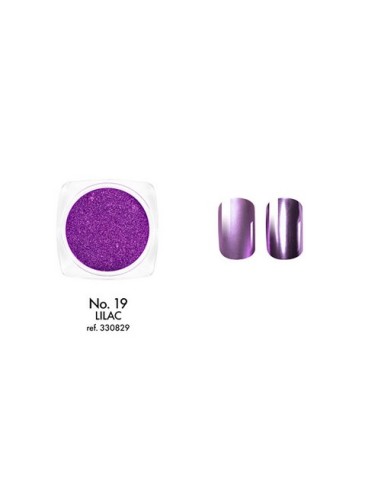 Metallic Dust 19 Lilac | Polvo Metálico Lila para Uñas con Efecto Espejo