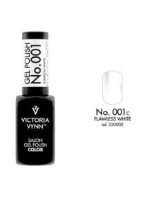 Gel Polish 001 Flawless White | Esmalte Blanco Puro y Versátil