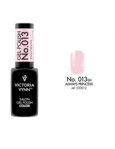 Victoria Vynn Gel Polish Always Princess | Esmalte Híbrido Rosa con Partículas Doradas