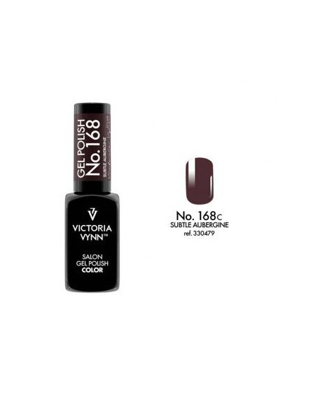 Victoria Vynn Gel Polish 168 Subtle Aubergine | Esmalte Híbrido Marrón Berenjena