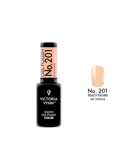  Victoria Vynn Gel Polish 201 Peach Desire | Esmalte Híbrido Melocotón Lechoso