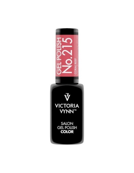Victoria Vynn Gel Polish 215 Coral Reef | Esmalte Híbrido Rosa Coral Vibrante