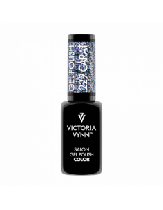 Victoria Vynn Gel Polish 229 Carat Opal Diamond | Esmalte Híbrido Púrpura con Purpurina Multicolor