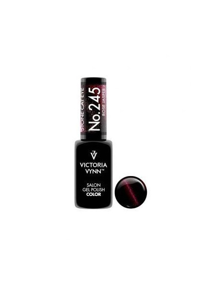 Victoria Vynn Gel Polish 245 Cat Eye Rose Jasper - Esmalte Magnético con Destellos Magenta