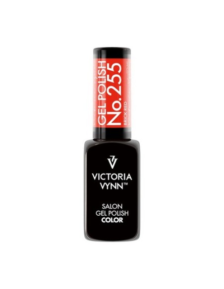 Victoria Vynn Gel Polish 255 Brick Red - Esmalte Híbrido Rojo Ladrillo