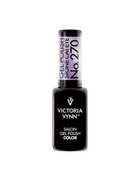 Victoria Vynn Gel Polish 270 Cat Eye Amethyst - Esmalte Magnético Violeta con Destellos Plateados