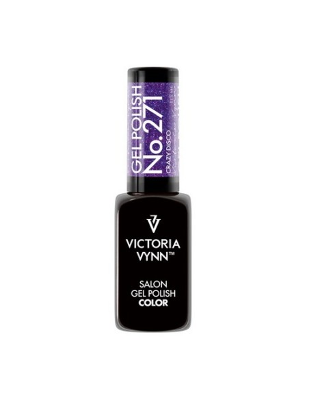 Victoria Vynn Gel Polish 271 Crazy Disco - Esmalte Híbrido Púrpura Brillante