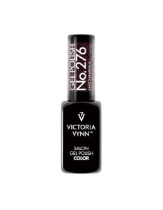GEL POLISH 276 FANCY MARSALA  Esmalte Híbrido Marrón con Destellos de Victoria Vynn