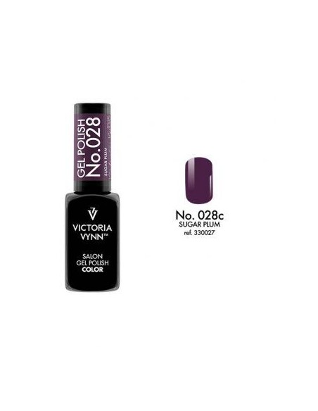 Victoria Vynn Gel Polish 028 Sugar Plum | Esmalte Híbrido Violeta Oscuro