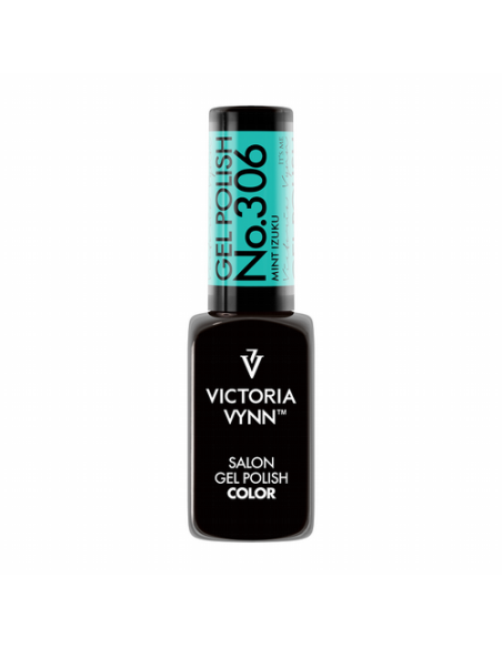 GEL POLISH 306 MINT IZUKU  Esmalte Híbrido Menta Fluorescente de Victoria Vynn