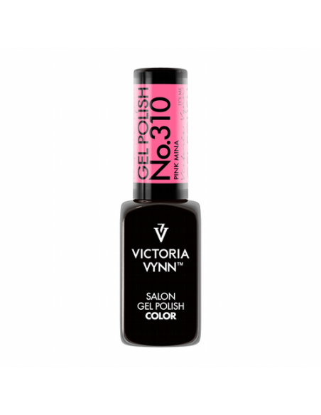 GEL POLISH 310 PINK MINA  Esmalte Híbrido Rosa Neón Fluorescente de Victoria Vynn