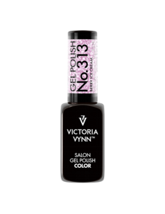 GEL POLISH 313 BERRY ICE CREAM  Esmalte Híbrido Violeta Cremoso de Victoria Vynn