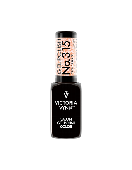 GEL POLISH 315 CRÈME BRÛLÉE  Esmalte Híbrido Naranja Caramelo de Victoria Vynn