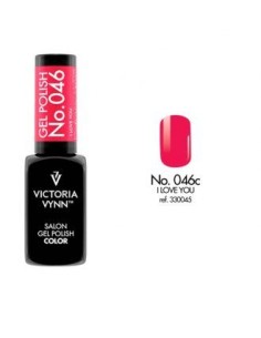 Victoria Vynn Gel Polish 046 I Love You | Esmalte Híbrido Rojo Suave con Toque Rosado