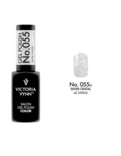 Victoria Vynn Gel Polish 055 Silver Cristal | Esmalte Híbrido Plateado con Glitter
