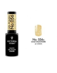 Victoria Vynn Gel Polish 056 Gold Millionaire | Esmalte Híbrido Dorado con Glitter