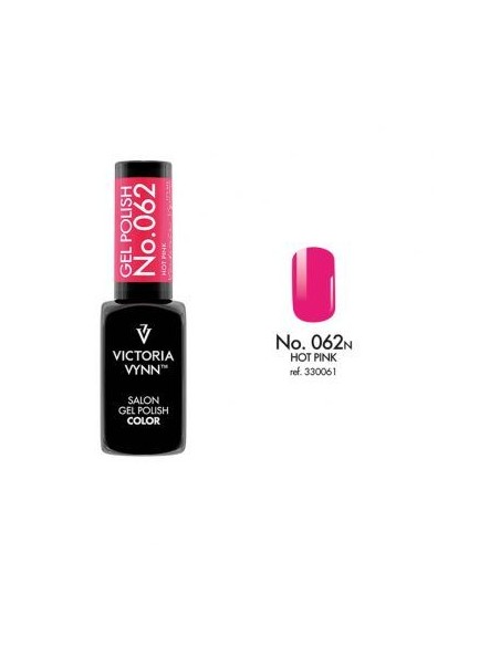 Victoria Vynn Gel Polish 062 Hot Pink | Esmalte Híbrido Rosa Neón