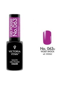 Victoria Vynn Gel Polish 063 Violet Shock | Esmalte Híbrido Púrpura Vibrante