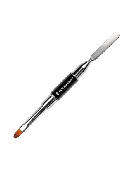 Master Gel Brush & Spatula | Herramienta 2 en 1 para Acrílico-Gel