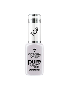 Pure Creamy Hybrid Top | Efecto Glass Nails y Protección Total