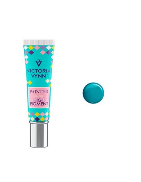 Painter High Pigment HP05 Turkois 5 ml | Pigmento Turquesa de Alta Pigmentación para Nail Art
