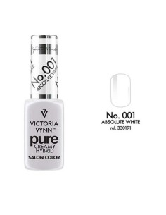 Valsant Stetics - Pure Creamy Hybrid 001 Absolute White: Esmalte Blanco Puro para Manicura Francesa Impecable
