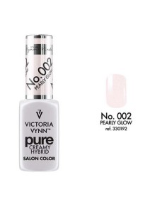 Valsant Stetics - Pure Creamy Hybrid 002 Pearly Glow: Esmalte Rosa Iridiscente con Brillo Sutil