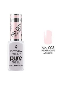 Valsant Stetics - Pure Creamy Hybrid 003 Velvet Agate: Esmalte Rosa Pálido con Acabado Brillante