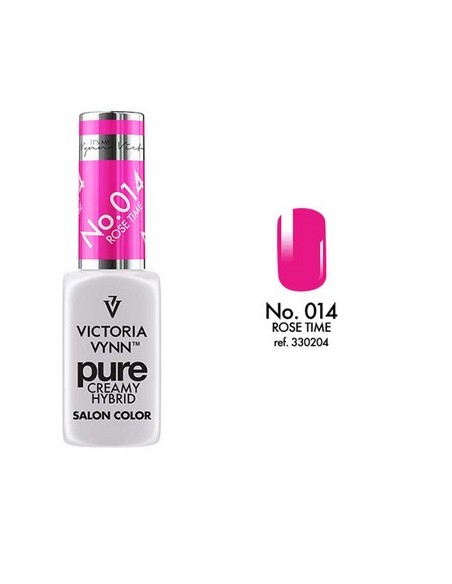 Valsant Stetics - Pure Creamy Hybrid 014 Rose Time: Esmalte Rosa Brillante y Audaz