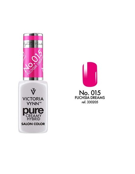 Valsant Stetics - Pure Creamy Hybrid 015 Fuchsia Dreams: Esmalte Rosa Audaz y Moderno