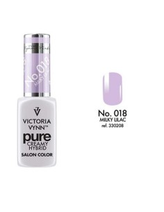 Pure Creamy Hybrid 018 Milky Lilac | Esmalte híbrido cremoso | Valsant Stetics
