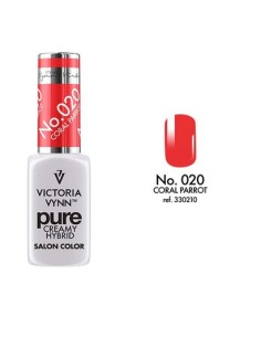 Pure Creamy Hybrid Coral Parrot | Esmalte híbrido cremoso | Valsant Stetics