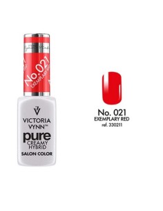 Pure Creamy Hybrid 021 Exemplary Red | Esmalte híbrido cremoso | Valsant Stetics